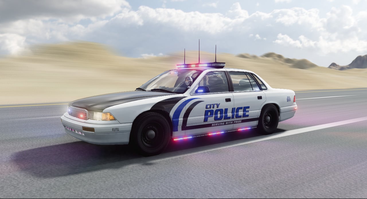 Multi-Coloured Lighting System Police lights 0.35